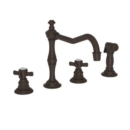 NEWPORT BRASS Kitchen Faucet With Side Spray in Oil Rubbed Bronze 946/10B